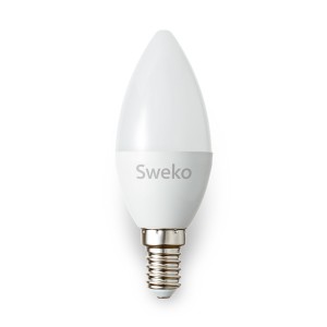 Светодиодная лампа SWEKO 42 серия 42LED-C35-15W-230-4000K-E14 RSP
